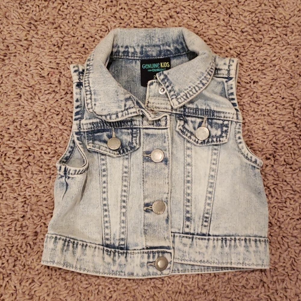 Genuine Kids by OshKosh Jean Vest